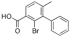 2’-Bromo-6’-methylbiphenyl-3-carboxylic acid Structure,1215206-69-1Structure