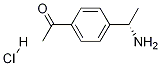 (S)-1-(4-(1-氨基乙基)苯基)乙酮鹽酸鹽結(jié)構(gòu)式_1215213-92-5結(jié)構(gòu)式