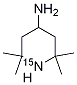 4-Amino-2,2,6,6-tetramethylpiperidine-1-15n Structure,1215537-22-6Structure