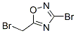 3-Bromo-5-bromomethyl-[1,2,4]oxadiazole Structure,121562-13-8Structure