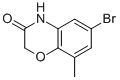 6-Bromo-8-methyl-2h-1,4-benzoxazin-3(4h)-one Structure,121564-97-4Structure