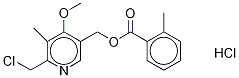 6-Chloromethyl-4-methoxy-5-methyl-3-pyridylmethanol o-toluate hydrochloride Structure,1215661-49-6Structure