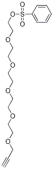 3,6,9,12,15-Pentaoxaoctadec-17-yn-1-ol 1-Benzenesulfonate Structure,1215741-85-7Structure