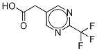 2-(Trifluoromethyl)-5-pyrimidineacetic acid Structure,1216002-39-9Structure