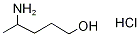 4-Amino-1-pentanol-d4 hydrochloride salt Structure,1216414-18-4Structure