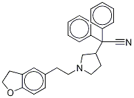 1-[2-(2,3-Dihydro-5-benzofuranyl)ethyl-d4]-α,α-diphenyl-3-pyrrolidineacetonitrile Structure,1216586-32-1Structure