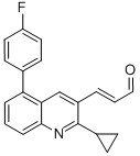 (E)-3-[2-cyclopropyl-4-(4-fluorophenyl)-3-quinolyl]-acrolein Structure,121660-63-7Structure