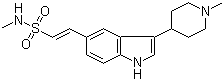 (E)-n-methyl-2-[3-(1-methyl-4-piperidinyl)-1h-indol-5-yl]ethenesulfonamide Structure,121679-24-1Structure