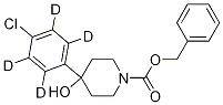 N-benzyloxycarbonyl-4-(4-chlorophenyl-d4)-4-piperidinol Structure,1216929-70-2Structure