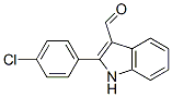 2-(4-Chlorophenyl)-1H-indole-3-carboxaldehyde Structure,1217-83-0Structure