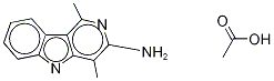 3-Amino-1,4-dimethyl-5h-pyrido[4,3-b]indole-13c2,15n acetate Structure,1217002-93-1Structure