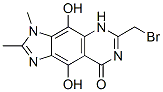 8H-imidazo[4,5-g]quinazolin-8-one, 6-(bromomethyl)-3,5-dihydro-4,9-dihydroxy-2,3-dimethyl-(9ci) Structure,121732-16-9Structure