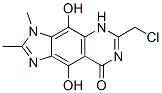 8H-imidazo[4,5-g]quinazolin-8-one, 6-(chloromethyl)-3,5-dihydro-4,9-dihydroxy-2,3-dimethyl-(9ci) Structure,121732-17-0Structure