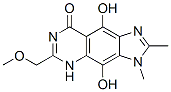 8H-imidazo[4,5-g]quinazolin-8-one, 3,5-dihydro-4,9-dihydroxy-6-(methoxymethyl)-2,3-dimethyl-(9ci) Structure,121732-24-9Structure