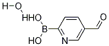 5-Formylpyridine-2-boronic acid, hydrate Structure,1217500-70-3Structure