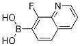 8-Fluoroquinoline-7-boronic acid Structure,1217500-71-4Structure