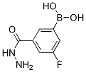 3-Fluoro-5-(hydrazinecarbonyl)phenylboronic acid Structure,1217500-73-6Structure