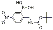 2-(Boc-aminomethyl)-5-nitrophenylboronic acid Structure,1217500-84-9Structure