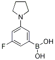 3-Fluoro-5-pyrrolidinophenylboronic acid Structure,1217500-96-3Structure