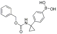 4-(1-(Benzyloxycarbonylamino)cyclopropyl)phenylboronic acid Structure,1217501-09-1Structure