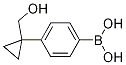 4-(1-(Hydroxymethyl)cyclopropyl)phenylboronic acid Structure,1217501-10-4Structure