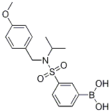 3-(N-isopropyl-n-(4-methoxybenzyl)sulfamoyl)phenylboronic acid Structure,1217501-23-9Structure