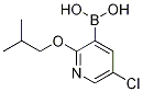 5-Chloro-2-isobutoxypyridine-3-boronic acid Structure,1217501-42-2Structure