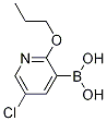 5-Chloro-2-propoxypyridine-3-boronic acid Structure,1217501-43-3Structure