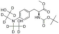 N-boc-4-[bis(2-hydroxyethyl-d4)amino]-l-phenylalanine methyl ester Structure,1217602-23-7Structure