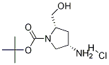 (2S,4s)-1-boc-2-hydroxymethyl-4-amino pyrrolidine-hcl Structure,1217803-39-8Structure