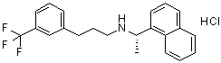 Ent-cinacalcet hydrochloride Structure,1217809-88-5Structure