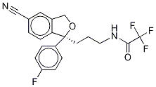 S-(+)-N-三氟乙酰二去甲基西酞普蘭結(jié)構(gòu)式_1217811-50-1結(jié)構(gòu)式