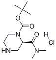 (R)-tert-butyl2-(dimethylcarbamoyl)piperazine-1-carboxylatehydrochloride Structure,1217825-46-1Structure