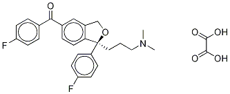 (S)-西酞普蘭氟苯基甲酮草酸酯結(jié)構(gòu)式_1217846-85-9結(jié)構(gòu)式