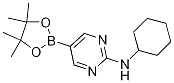 2-(Cyclohexylamino)pyrimidine-5-boronic acid pinacol ester Structure,1218789-35-5Structure