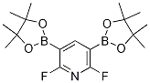 2,6-Difluoropyridine-3,5-diboronic acid pinacol ester Structure,1218789-90-2Structure