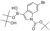 1-Boc-6-bromoindole-3-boronic acid pinacol ester Structure,1218790-27-2Structure