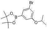 3-Bromo-5-isopropoxyphenylboronic acid pinacol ester Structure,1218790-34-1Structure