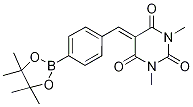 1,3-Dimethyl-5-[4-(4,4,5,5-tetramethyl-1,3,2-dioxaborolan-2-yl)benzylidene]pyrimidine-2,4,6-trione Structure,1218790-48-7Structure