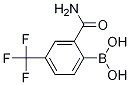 2-Carbamoyl-4-(trifluoromethyl)phenylboronic acid Structure,1218790-55-6Structure