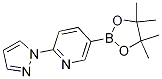 2-(1H-pyrazol-1-yl)pyridine-5-boronic acid pinacol ester Structure,1218791-02-6Structure