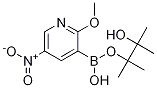 2-Methoxy-5-nitropyridine-3-boronic acid pinacol ester Structure,1218791-18-4Structure