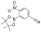 5-Cyano-2-nitrophenylboronic acid pinacol ester Structure,1218791-27-5Structure