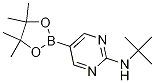 2-T-butylaminopyrimidine-5-boronic acid pinacol ester Structure,1218791-43-5Structure