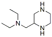 2-Piperazinemethanamine,n,n-diethyl-(9ci) Structure,121885-11-8Structure