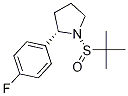 (S)-1-((s)-tert-butylsulfinyl)-2-(4-fluorophenyl)pyrrolidine Structure,1218989-54-8Structure