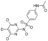 N-acetyl sulfadiazine-d4 bromide Structure,1219149-66-2Structure