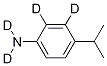 4-Iso-propylaniline-2,3,5,6-d4 Structure,1219804-95-1Structure