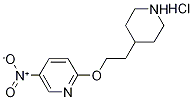 5-Nitro-2-(2-(piperidin-4-yl)ethoxy)pyridine hydrochloride Structure,1219967-30-2Structure