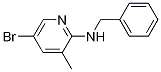 N-benzyl-5-bromo-3-methylpyridin-2-amine Structure,1219976-47-2Structure